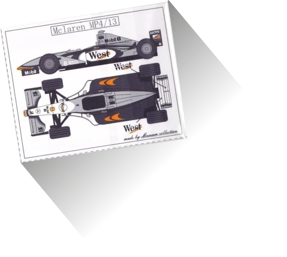 Изображение гоночного болида торговой марки West